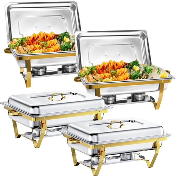 Chafin Dish goud